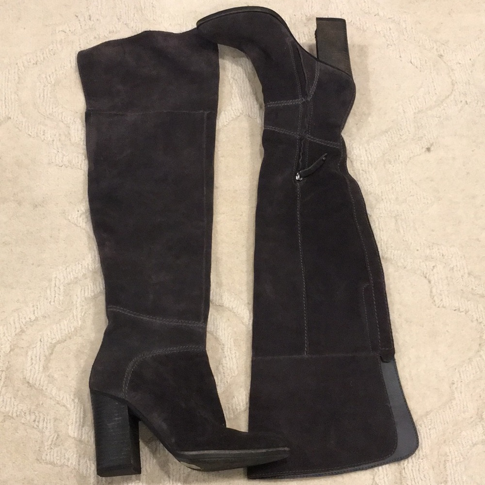DOLCE VITA Over the Knee Suede Heel Boots